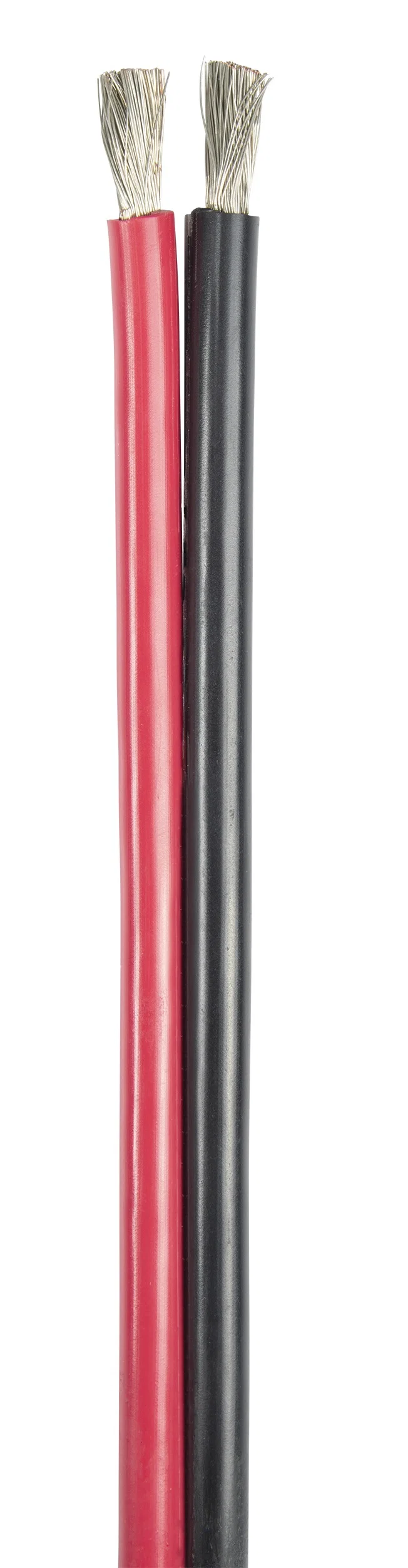 121810 – ANCOR Duplex Wire, Stranded Conductor 8/2 AWG Bonded Encasement 100 Foot Length Red/ Black Tinned Copper Con...